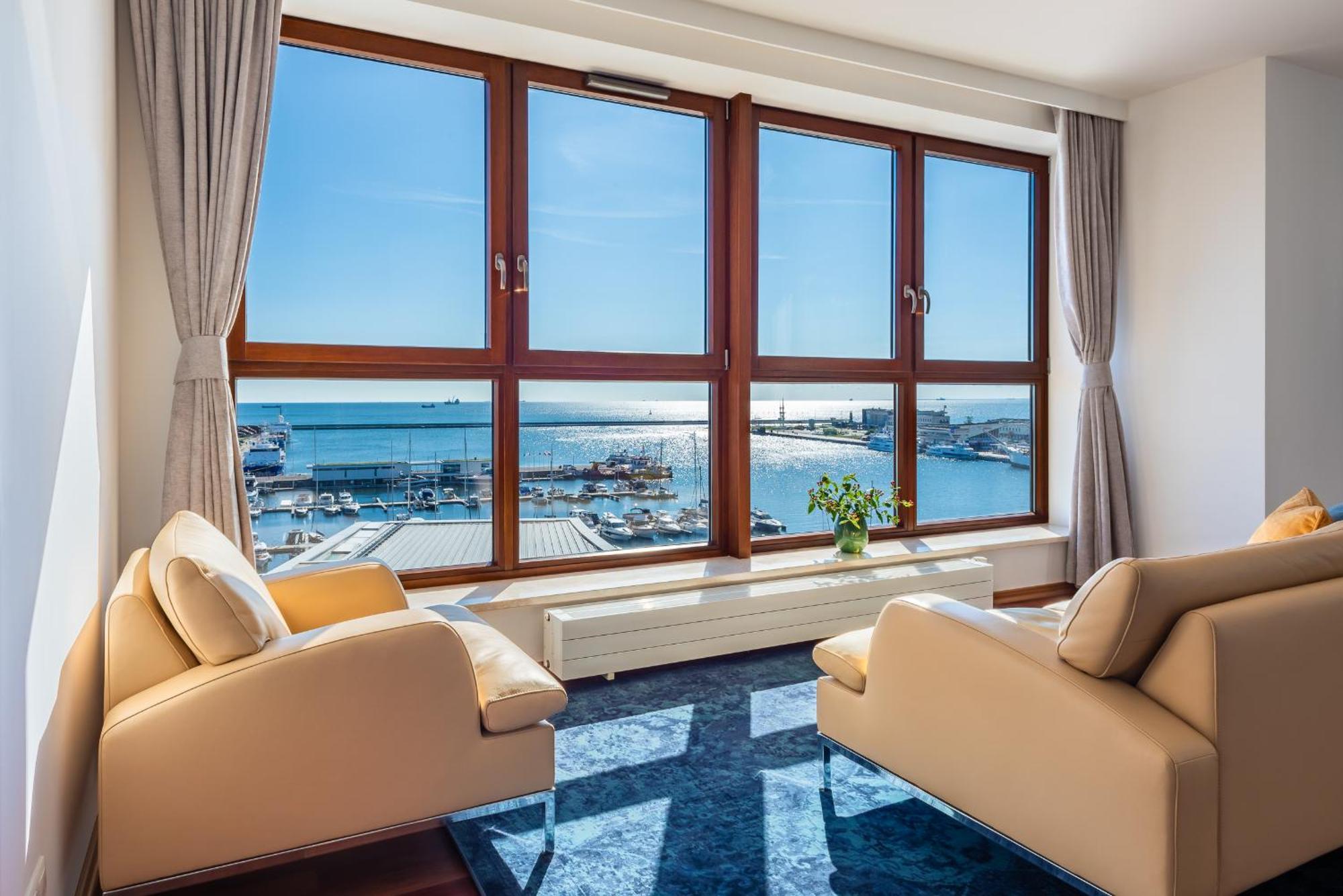 Sea Towers Gdynia Apartament Z Widokiem Na Morze Kültér fotó